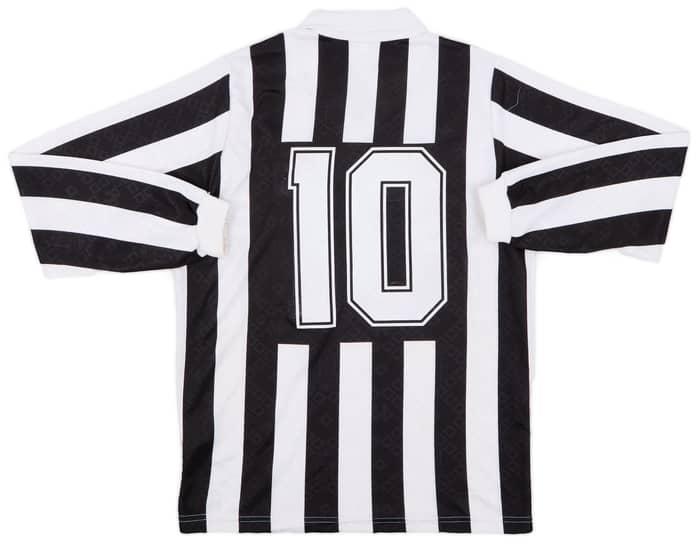 1992-94 Juventus Home L/S Shirt #10 - 7/10 - (S)