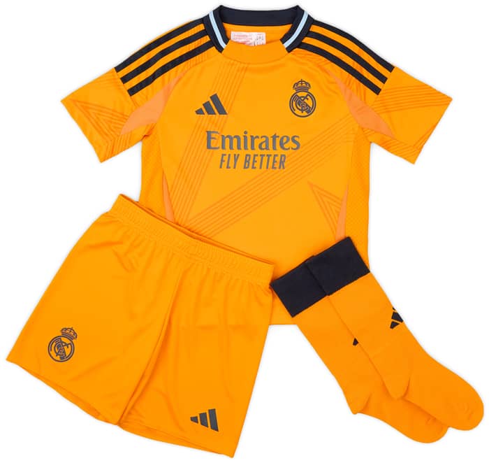 2024-25 Real Madrid Away Full Kit (Little Kids)