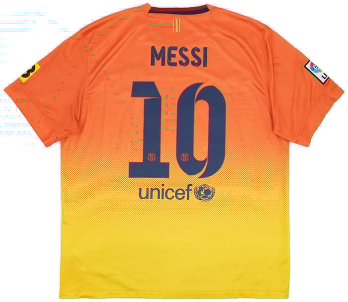 2012-13 Barcelona Away Shirt Messi #10 - 8/10 - (XL)