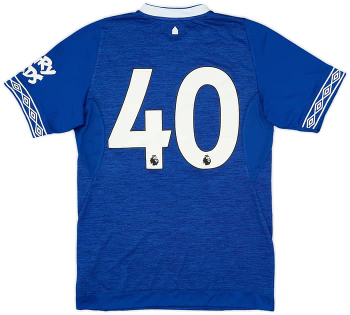 2018-19 Everton Home Shirt #40 - 8/10 - (S)