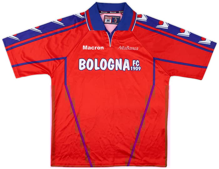2002-03 Bologna Macron Training Shirt - 6/10 - (M)