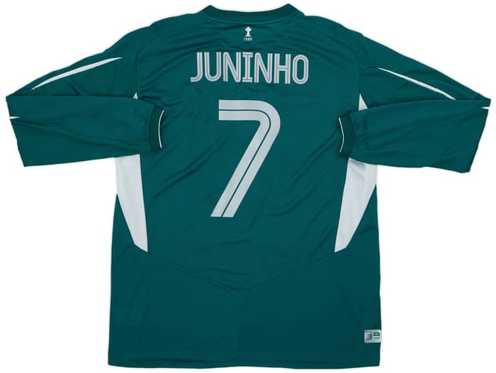 2004-05 Celtic Away L/S Shirt Juninho #7 - 7/10 - (XL)