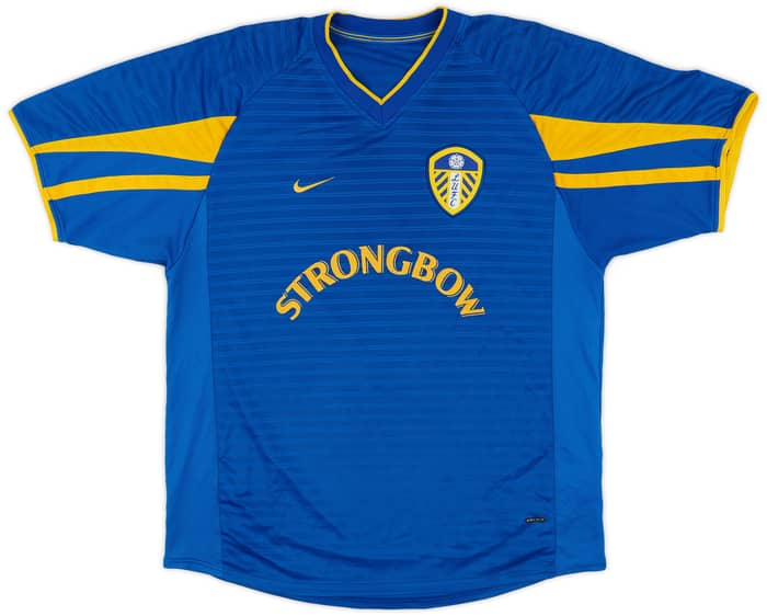 2001-03 Leeds United Away Shirt Radebe #5 - 5/10 - (L)
