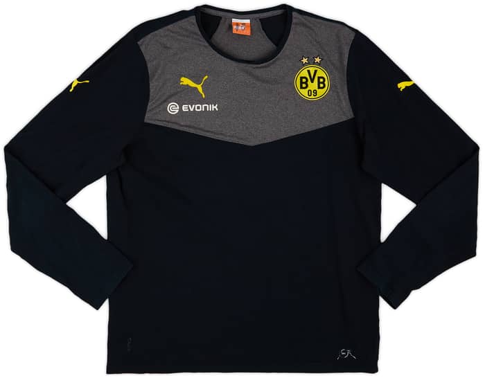 2013-14 Borussia Dortmund Puma Training L/S Shirt - 8/10 - (L)
