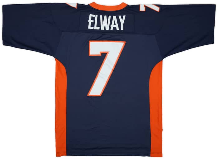 1998 Denver Broncos Elway #7 Mitchell & Ness Home Jersey - 7/10 - (M)