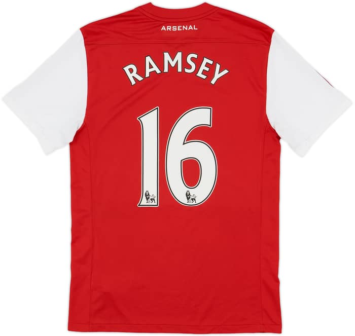 2011-12 Arsenal Home Shirt Ramsey #16 - 7/10 - (S)
