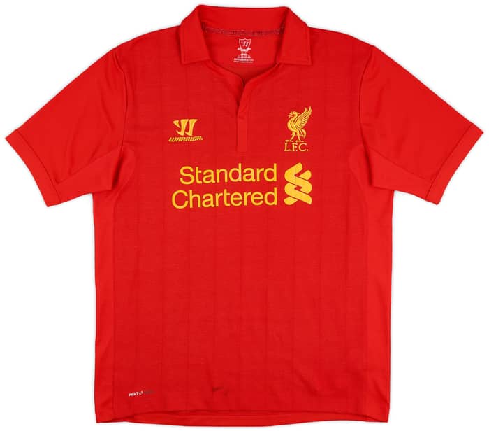2012-13 Liverpool Home Shirt Gerrard #8 - 5/10 - (L)