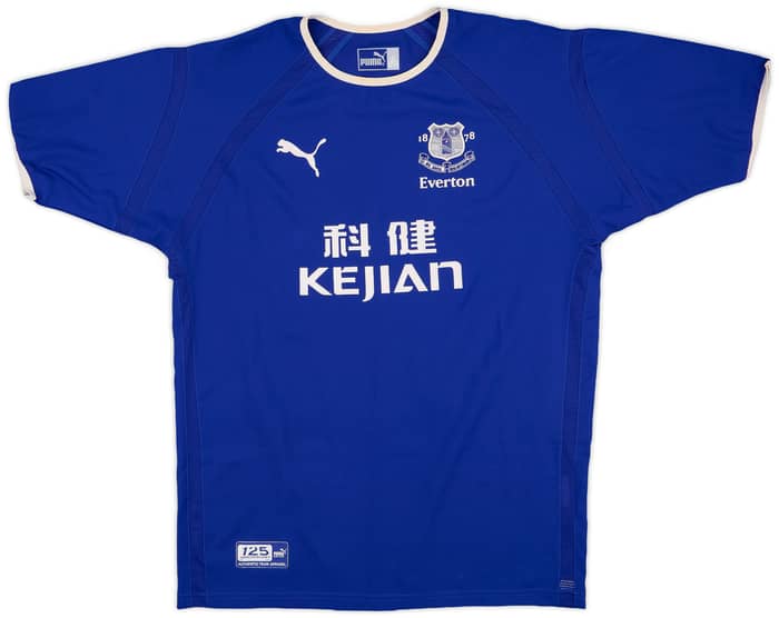 2003-04 Everton Home Shirt Rooney #18 - 9/10 - (S)