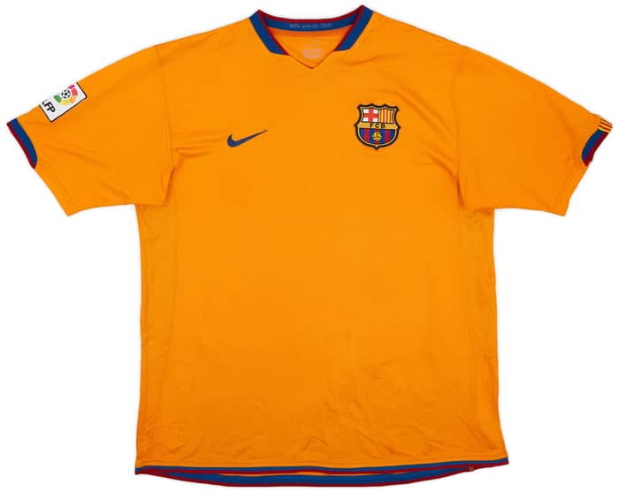 2006-08 Barcelona Away Shirt Messi #19 - 8/10 - (L)