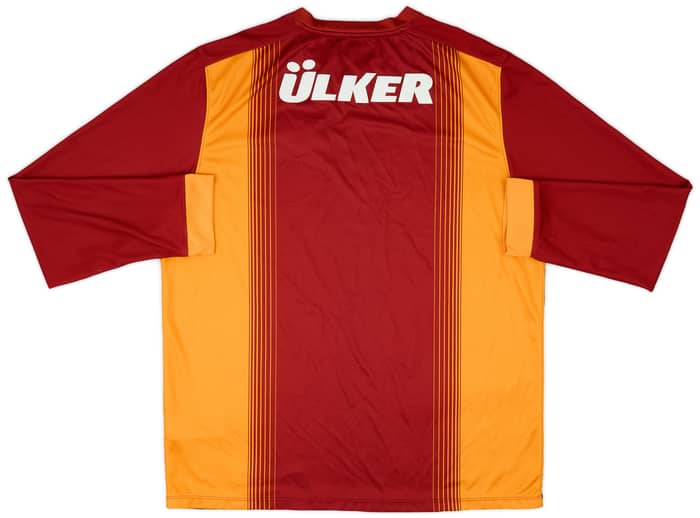 2014-15 Galatasaray Home L/S Shirt - 8/10 - (XL)