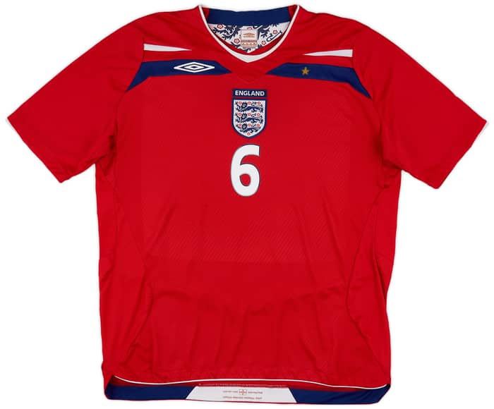 2008-10 England Away Shirt Terry #6 - 9/10 - (XL)