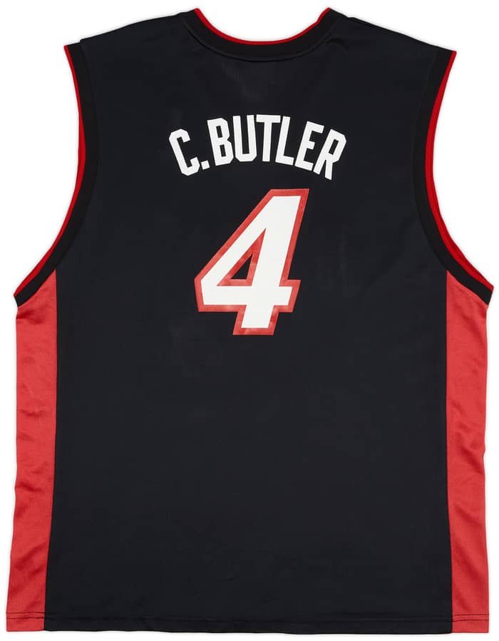 2002-04 Miami Heat C. Butler #4 Reebok Away Jersey - 7/10 - (XL)