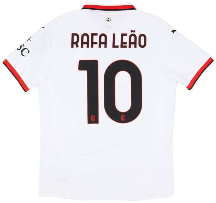 2024-25 AC Milan Authentic Away Shirt Rafa Leao #10