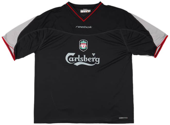 2002-04 Liverpool Away Shirt Gerrard #17 - 8/10 - (XL)