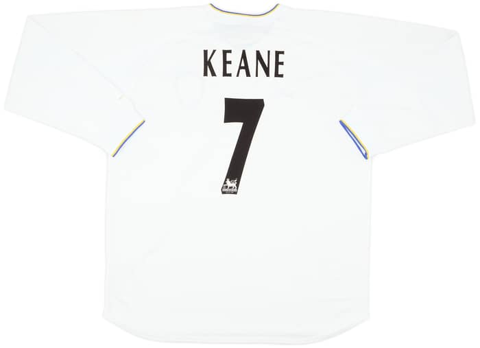 2000-02 Leeds United Home L/S Shirt Keane #7 (XXL)