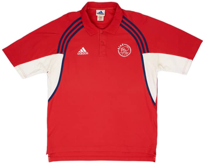 2000-01 Ajax adidas Polo Shirt - 8/10 - (L/XL)