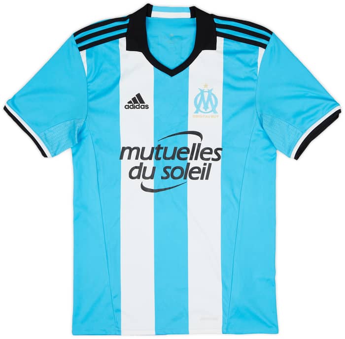2016-17 Olympique Marseille Third Shirt Lopez #27 - 7/10 - (S)