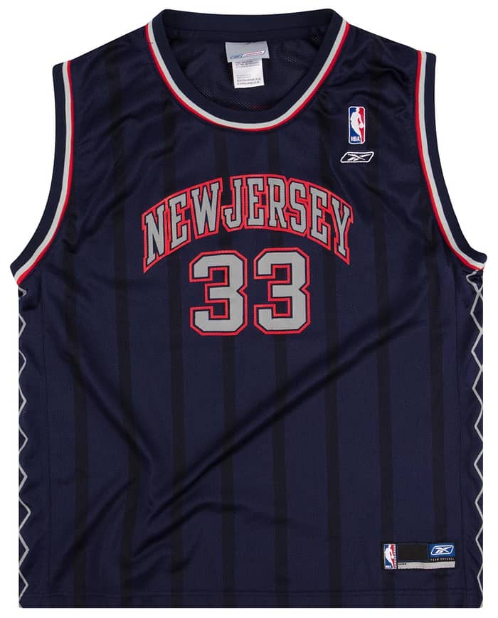 魅力的な価格 Mourning Nets Jersey New 2003-04 #33 Y (Away) Jersey Reebok トップス