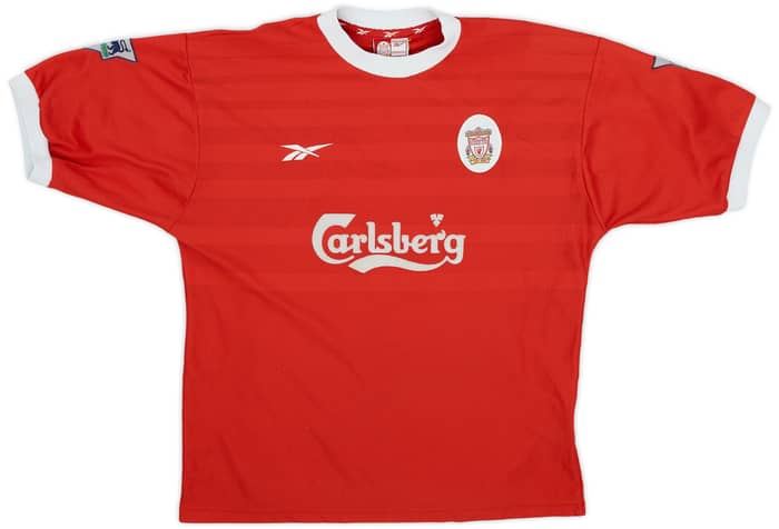 1998-00 Liverpool Home Shirt Fowler #9 - 8/10 - (L)