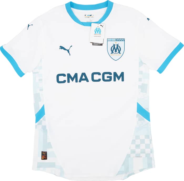 2024-25 Olympique Marseille Authentic Home Shirt