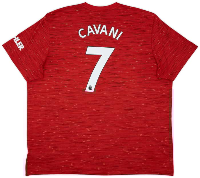 2020-21 Manchester United Home Shirt Cavani #7 - 9/10 - (3XL)