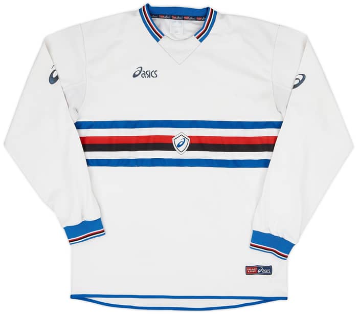 2003-04 Sampdoria Asics Training L/S Shirt #5 - 6/10 - (XL)