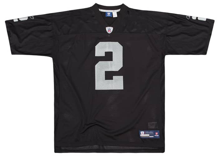 2008-09 Oakland Raiders Russell #2 Reebok On Field Jersey (Home) XXL