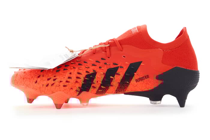 2023-24 adidas Player Issue Predator Freak.1 Low Demonskin Football Boots (van de Beek) - SG (UK 8)