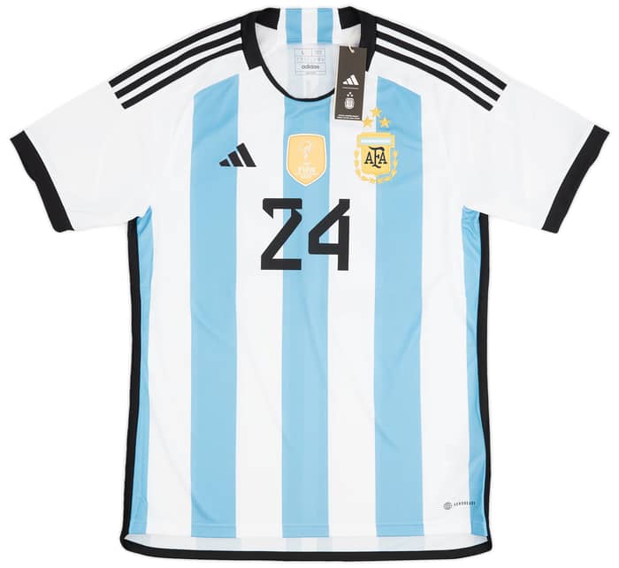 2022-23 Argentina Home Shirt E.Fernandez #24