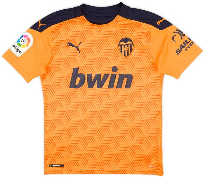 2020-21 Valencia Away Shirt Kang In #20 - 10/10 - (S)