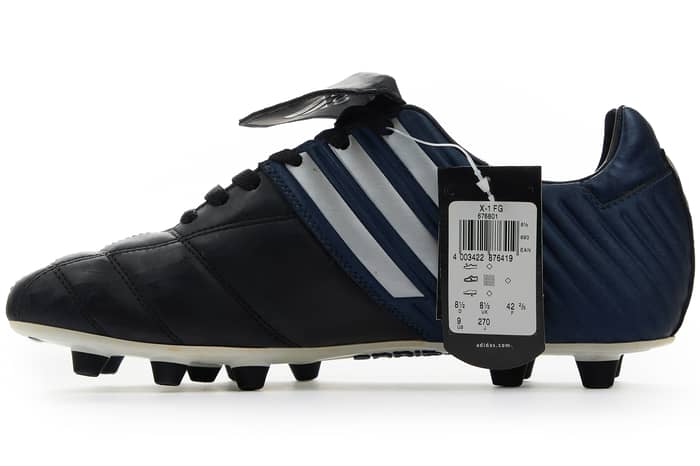 2001 adidas X-1 Football Boots - 5/10 - FG (UK 8.5)