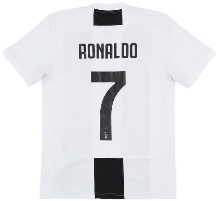 2018-19 Juventus Home Shirt Ronaldo #7 - 7/10 - (S)