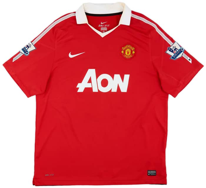 2010-11 Manchester United Home Shirt Morrison #49 - 7/10 - (XL)