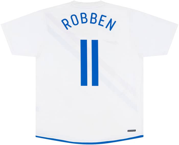 2006-08 Netherlands Away Shirt Robben #11