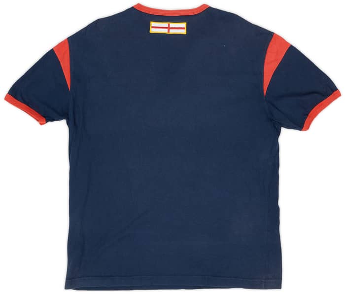 2008-09 Genoa Asics Cotton Tee - 7/10 - (XL)