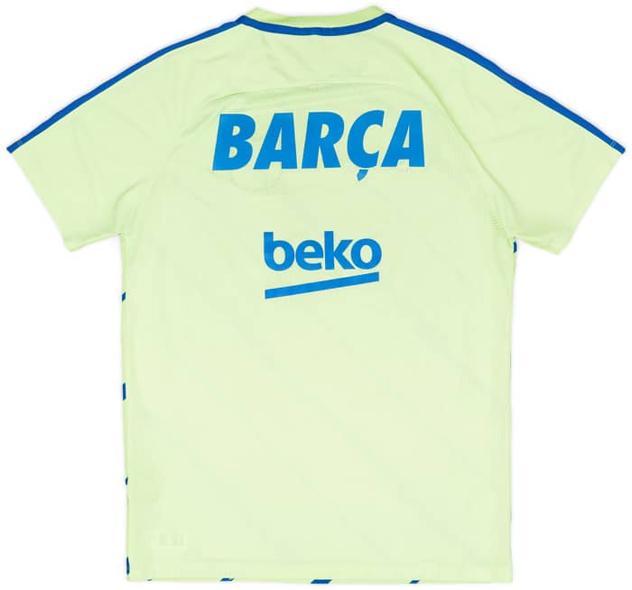 2017-18 Barcelona Nike Training Shirt - 8/10 - (M)