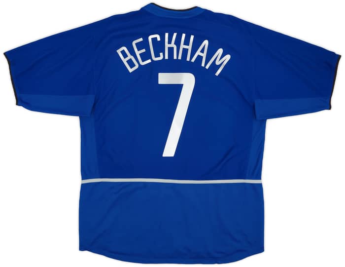 2002-03 Manchester United Third Shirt Beckham #7 - 5/10 - (L)
