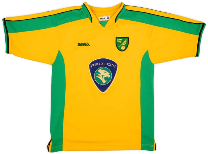 2003-05 Norwich Home Shirt #5 - 8/10 - (XL.Boys)