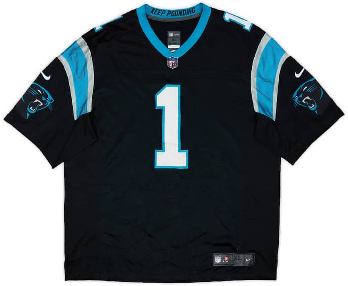 2017-19 Carolina Panthers Newton #1 Nike Limited Home Jersey - 6/10 - (XL)