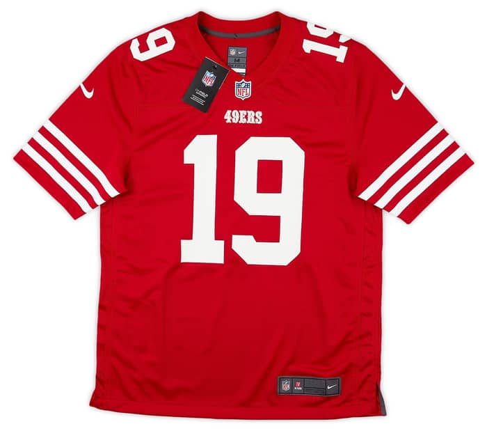 2022-23 San Francisco 49ers Samuel #19 Nike Game Jersey (Home) M - W/Tags