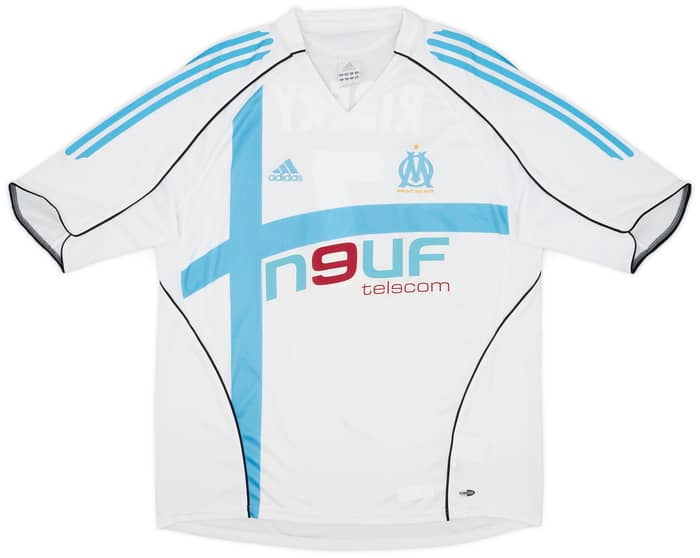 2005-06 Olympique Marseille Home Shirt Ribery #7 - 8/10 - (XL)