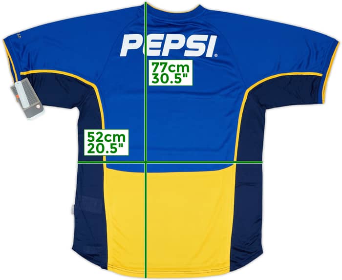 2002 Boca Juniors Home Shirt (M)