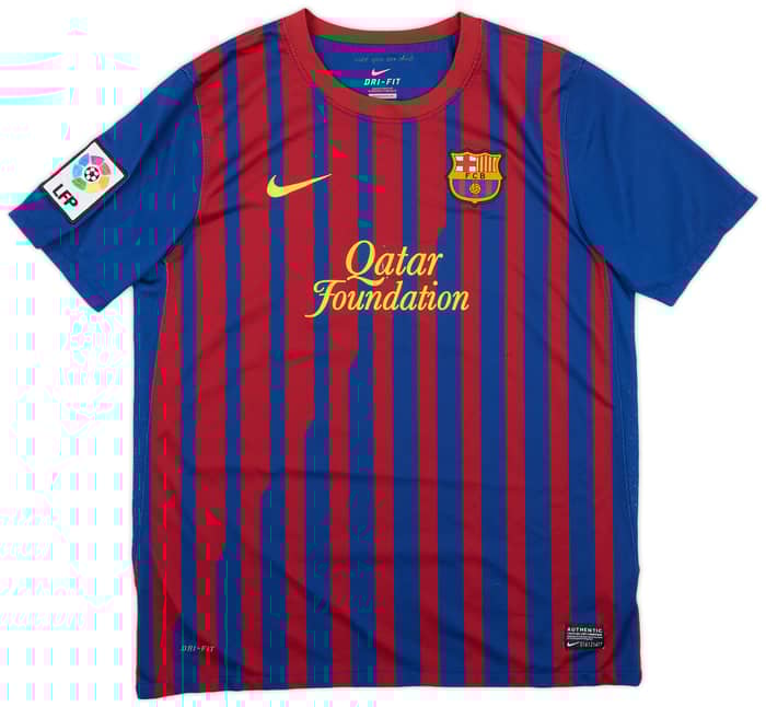 2011-12 Barcelona Home Shirt - 5/10 - (XL.Boys)