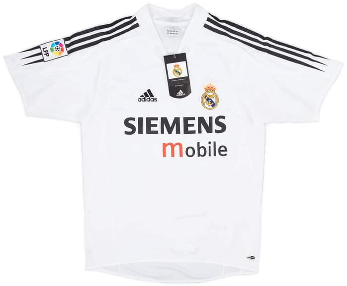 2004-05 Real Madrid Home Shirt Zidane #5 (S)