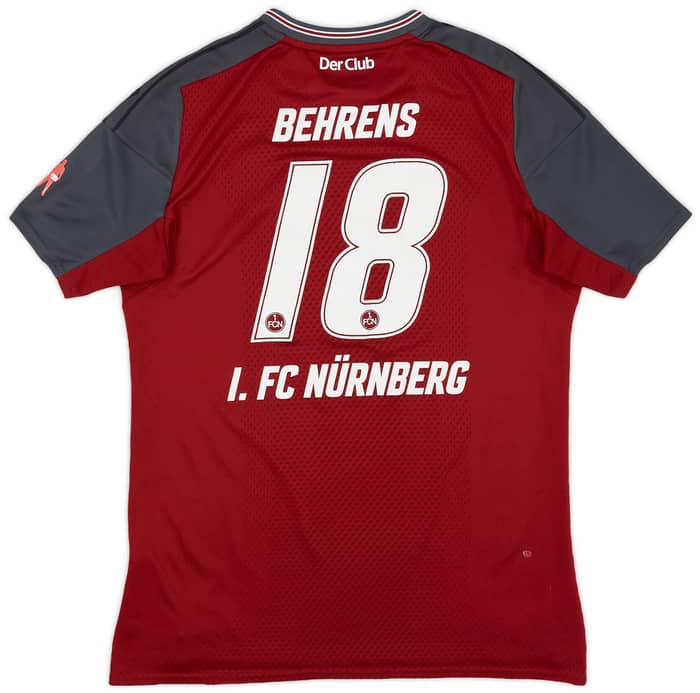 2017-18 Nurnberg Home Shirt Behrens #18 - 9/10 - (XL.Boys)