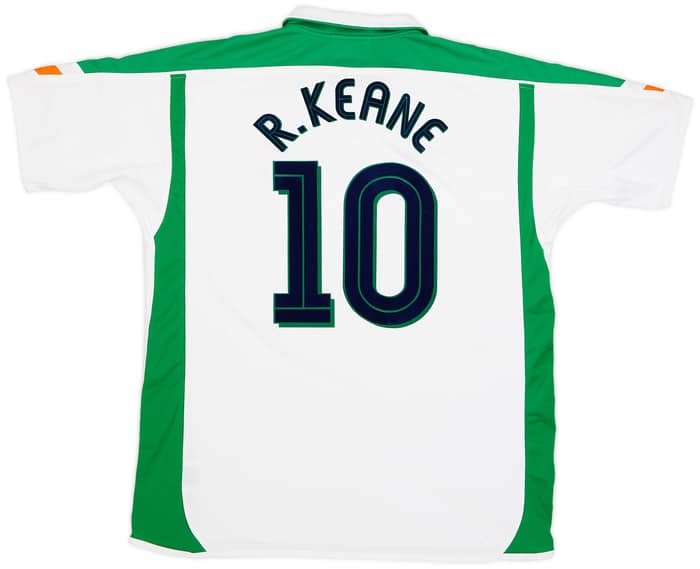 2003-05 Ireland Away Shirt R.Keane #10 - 8/10 - (XXL)
