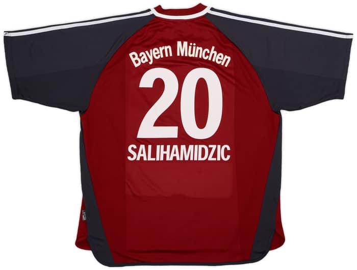2001-02 Bayern Munich Home Shirt Salihamidzic #20 - 7/10 - (XXL)