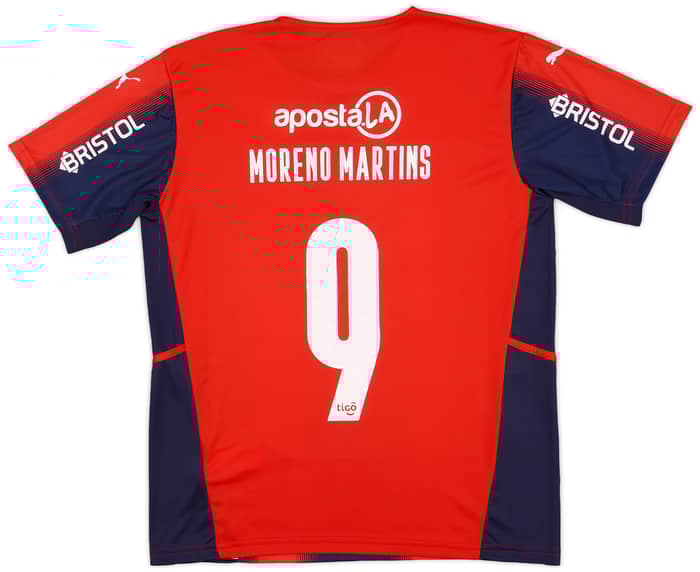 2022 Cerro Porteno Signed Home Shirt Moreno Martins #9 (L)