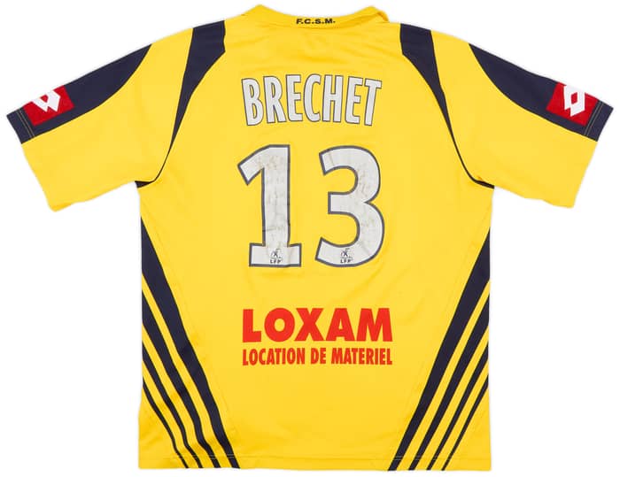 2007-08 Sochaux Home Shirt Brechet #13 - 5/10 - (XL)
