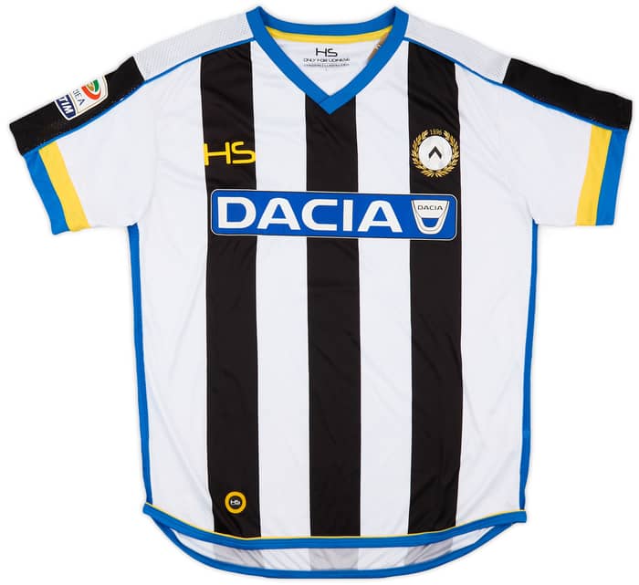 2015-16 Udinese Home Shirt Carbrini #3 - 8/10 - (L)